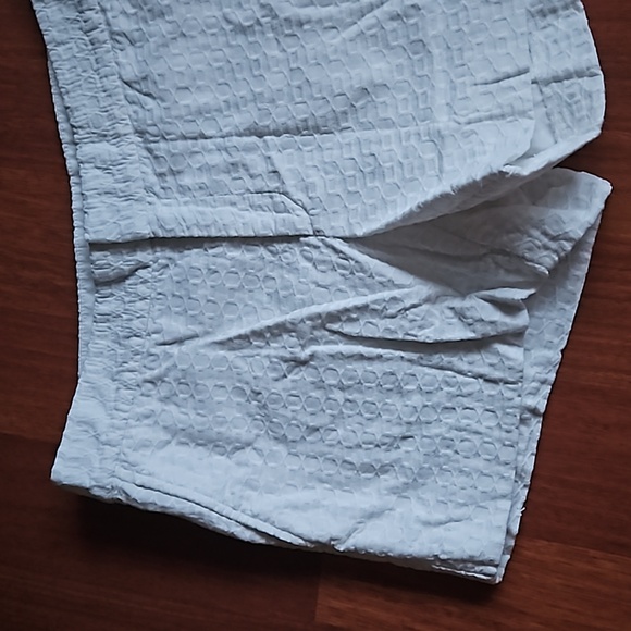 Banana Republic Hampton Eyelet Textured Shorts White Sz: 8, EUC - Picture 8 of 8